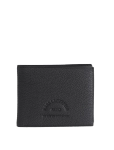 Мужской кошелек Karl Lagerfeld из экокожи черный - фото  - Miraton
