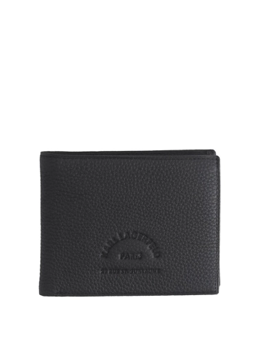 Мужской кошелек Karl Lagerfeld из экокожи черный фото 1