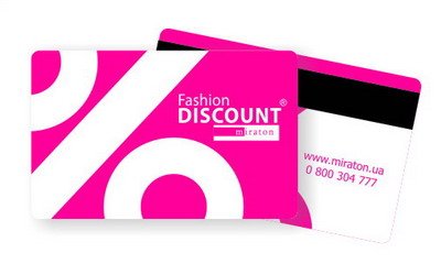 Карта Miraton Fashion Discount