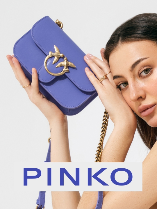 Обзор новинок женских сумок бренда Pinko на сайте Miraton