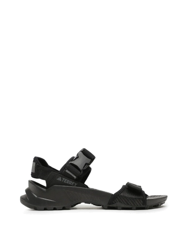 Мужские сандалии Adidas Terrex Hydroterra тканевые черные фото 1