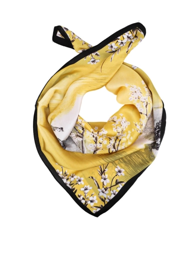 Женский платок MIRATON желтый фото 1