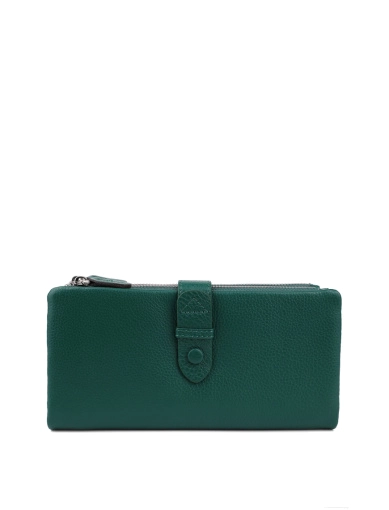 Жіночий гаманець MIRATON шкіряний зелений фото 1