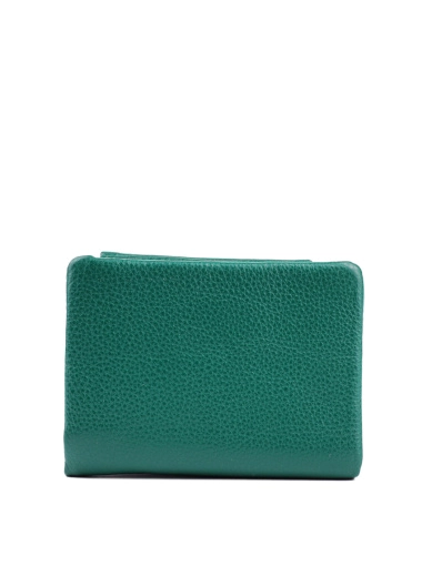 Женский кошелек MIRATON кожаный зеленый фото 1
