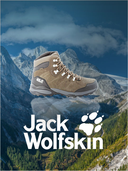 Колекція взуття Outdoor бренду Jack Wolfskin на сайті MIRATON