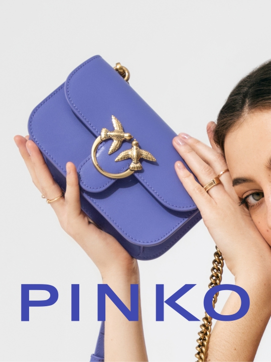 Огляд новинок жіночих сумок бренду Pinko на сайті Miraton