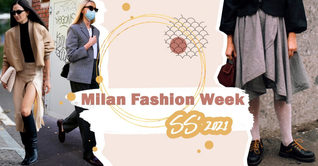 Milan Fashion Week SS' 2021: модные образы гостей Недели моды в Италии
