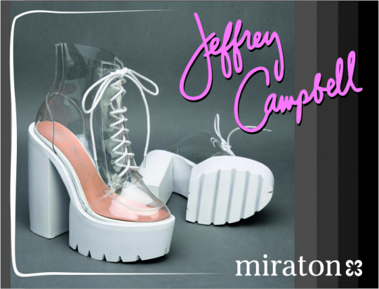  Jeffrey Campbell с новой коллекцией SS 2018 в Miraton