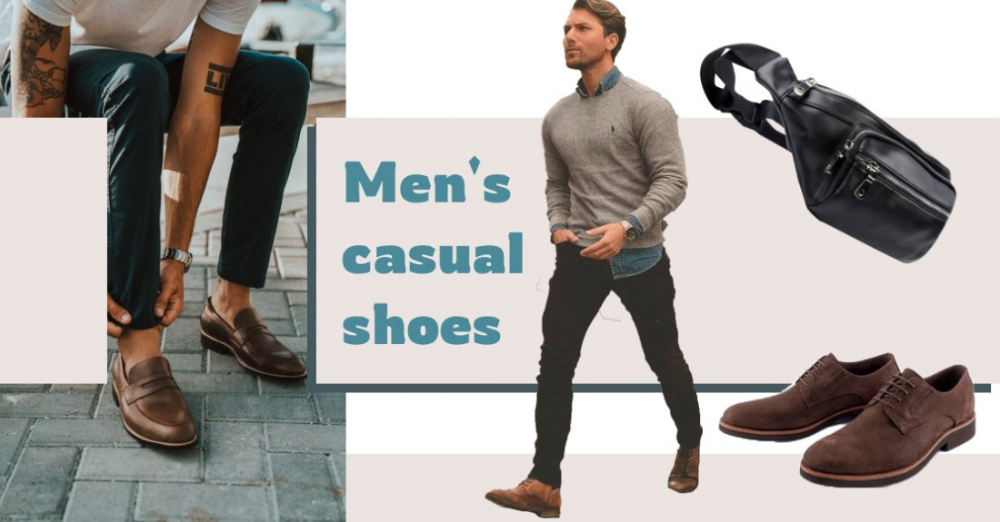 Мужские туфли в стиле casual – главный элемент стильного гардероба Весны 2021