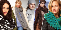 Утепляемся на зиму: покупаем модный шарф!