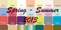 Модные цвета и узоры весны 2013