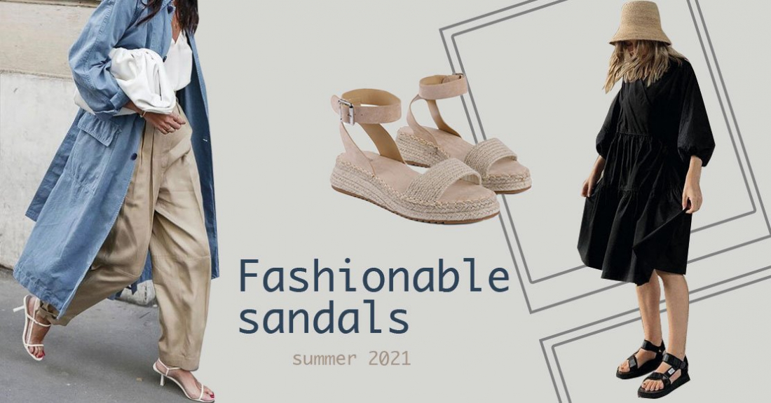 Модные сандалии – лето 2021: ТОП-5 самых трендовых фасонов
