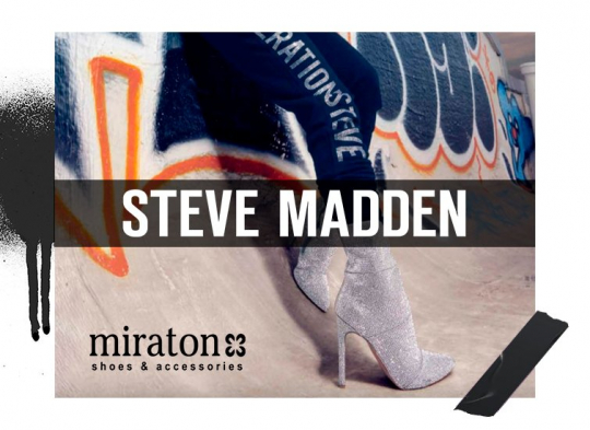 Культовый американский бренд обуви Steve Madden в Miraton