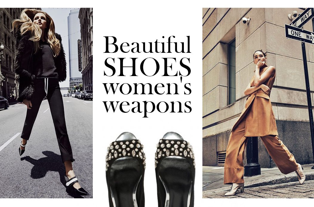 Красивые туфли – главное оружие женщины