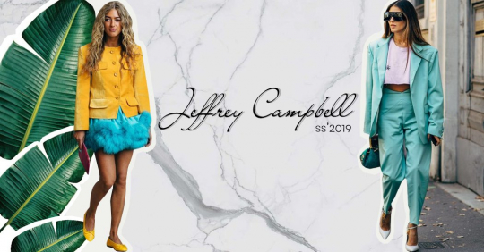 Яркая и необычная обувь Jeffrey Campbell в Миратон
