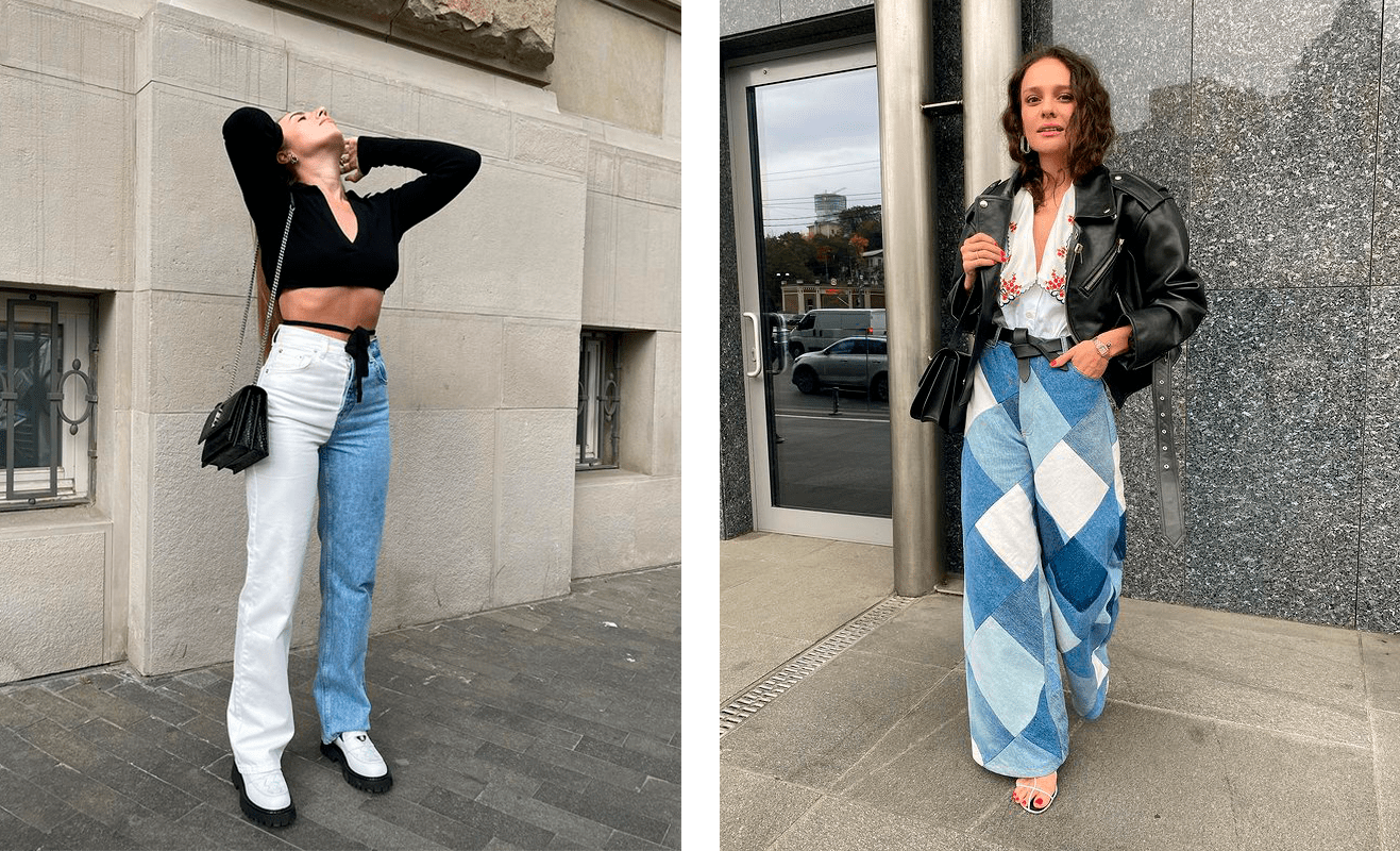 осенние джинсы женские 2021