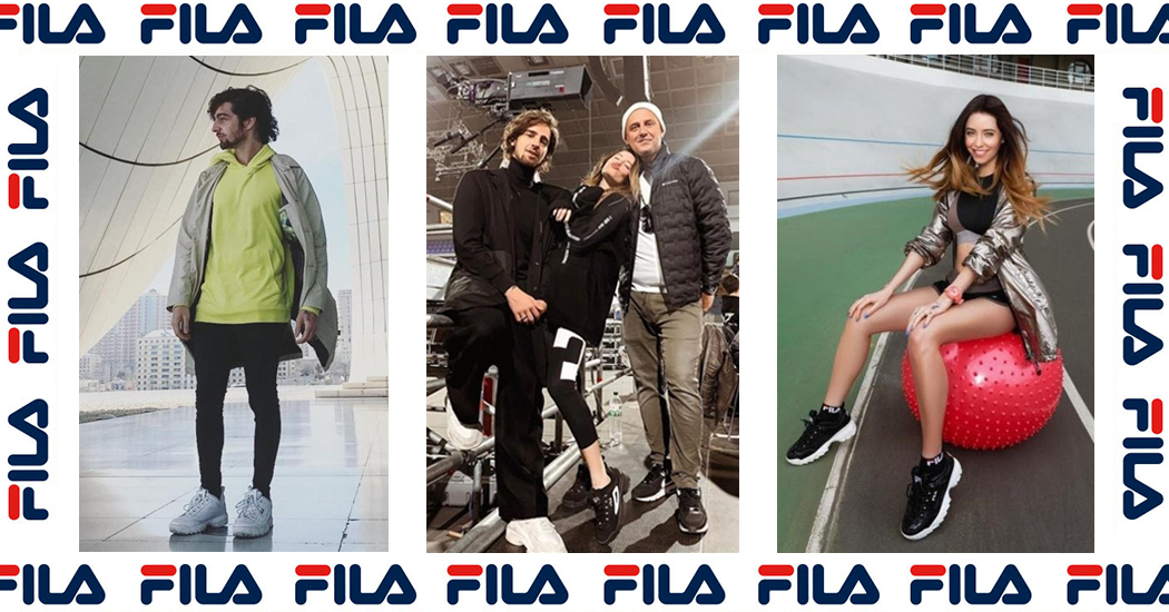 где купить кроссовки Fila