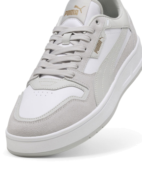 Чоловічі кеди PUMA Court Classic Suede Sneakers замшеві сірі - фото 5 - Miraton