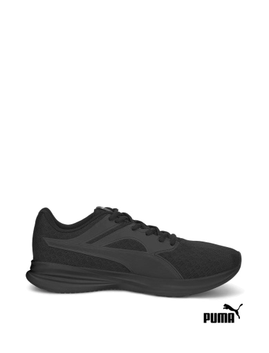 Мужские кроссовки PUMA Transport Running Shoes тканевые черные фото 1