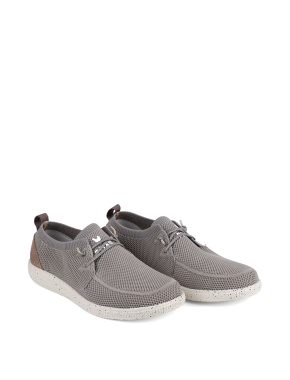Чоловічі туфлі Walk in Pitas WP150 WALLABI FLY WASHED тканинні бежеві - фото 3 - Miraton