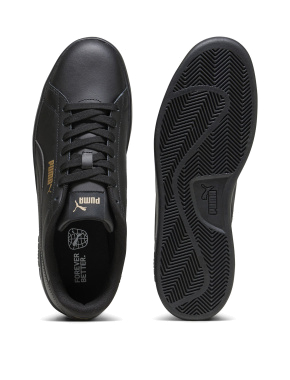 Чоловічі кеди PUMA Smash 3.0 L Sneakers зі штучної шкіри чорні - фото 4 - Miraton