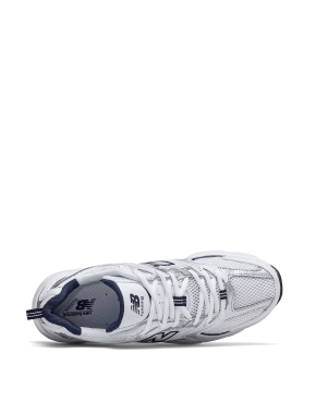 Мужские кроссовки New Balance 530 тканевые серые - фото 2 - Miraton