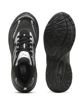 Женские кроссовки PUMA Morphic Retro из искусственной кожи черные - фото 4 - Miraton