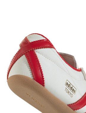 Жіночі кеди Adidas Tokyo тканинні молочного кольору - фото 8 - Miraton