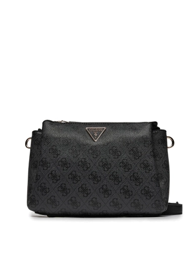 Женская сумка Guess из экокожи серая фото 1