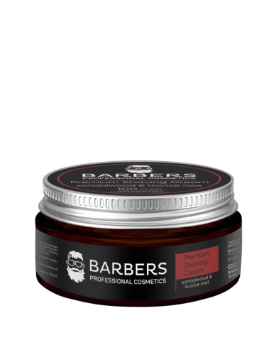 Крем для гоління з заспокійливим ефектом Barbers Sandalwood-Licorice Root 100 мл (Крем для гоління з заспокійливим ефектом Barbers S) фото 1