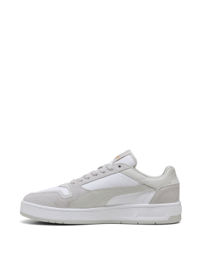 Чоловічі кеди PUMA Court Classic Suede Sneakers замшеві сірі - фото 2 - Miraton