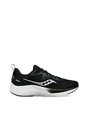 Чоловічі кросівки Saucony LANCER 3 тканинні чорні - фото 1 - Miraton