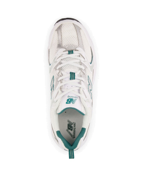 Чоловічі кросівки New Balance 530 тканинні білі - фото 2 - Miraton