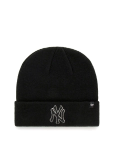 Шапка Brand 47 New York Yankees Knit Beanie Black - фото  - Miraton