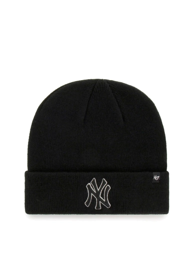 Шапка Brand 47 New York Yankees Knit Beanie Black фото 1