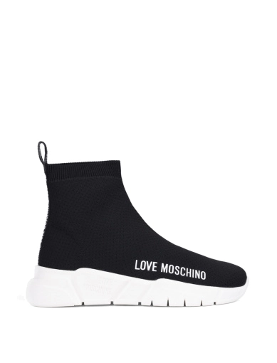 Жіночі черевики Love Moschino тканинні чорні (JA15343G1L242JLIZ40) фото 1