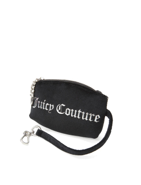 Жіноча сумка тоут Juicy Couture тканинна чорна - фото 5 - Miraton