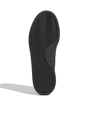 Чоловічі кеди Adidas Grand Court Cloudfoam Comfort з екошкіри чорні - фото 6 - Miraton