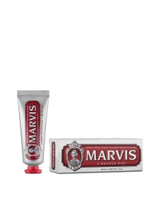 Зубная паста Marvis Cinnamon Mint корица-мята + ксилитол, 85мл - фото  - Miraton