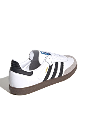 Женские кеды Adidas Samba кожаные разноцветные - фото 3 - Miraton