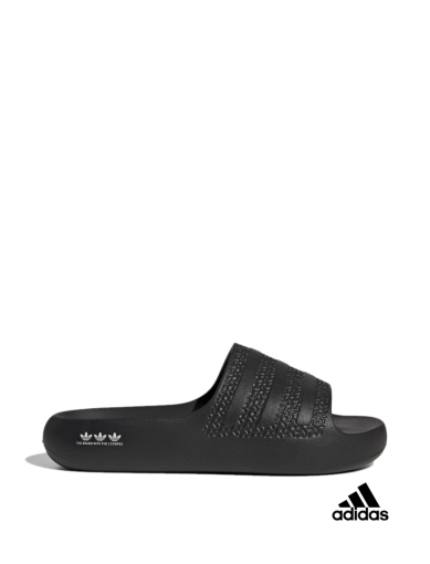 Жіночі шльопанці Adidas Adilette Ayoon гумові чорні фото 1
