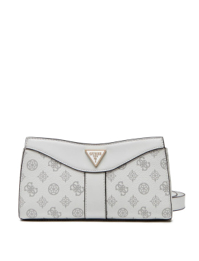 Женская сумка Guess из экокожи белая - фото 1 - Miraton