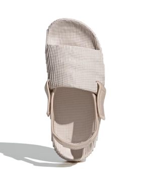 Жіночі сандалі Adidas Adilette 22 XLG гумові бежеві - фото 5 - Miraton