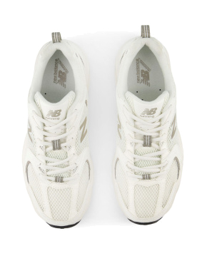 Женские кроссовки New Balance 530 тканевые белые - фото 5 - Miraton