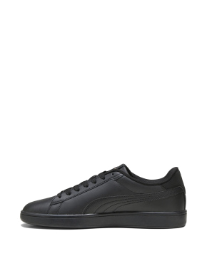 Чоловічі кеди PUMA Smash 3.0 L Sneakers зі штучної шкіри чорні - фото 2 - Miraton