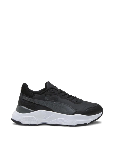 Жіночі кросівки PUMA Cassia Rose з екошкіри чорні (393912-01) фото 1