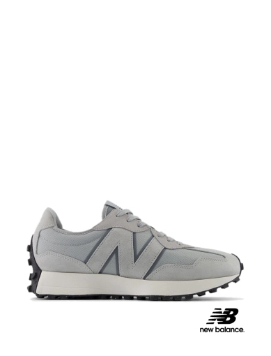 Чоловічі кросівки New Balance 327 замшеві сірі (U327SWA) фото 1