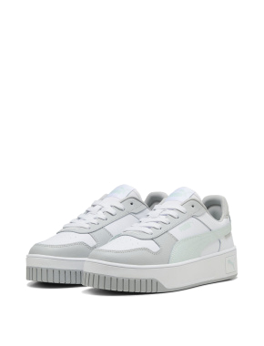 Жіночі кеди PUMA Carina Street Sneakers Women зі штучної шкіри білі - фото 3 - Miraton