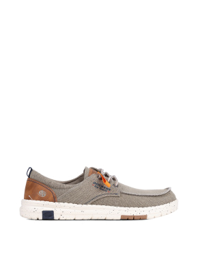 Чоловічі туфлі Dockers тканинні хакі - фото 1 - Miraton