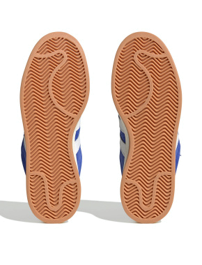 Мужские кеды Adidas Campus замшевые синие - фото 6 - Miraton